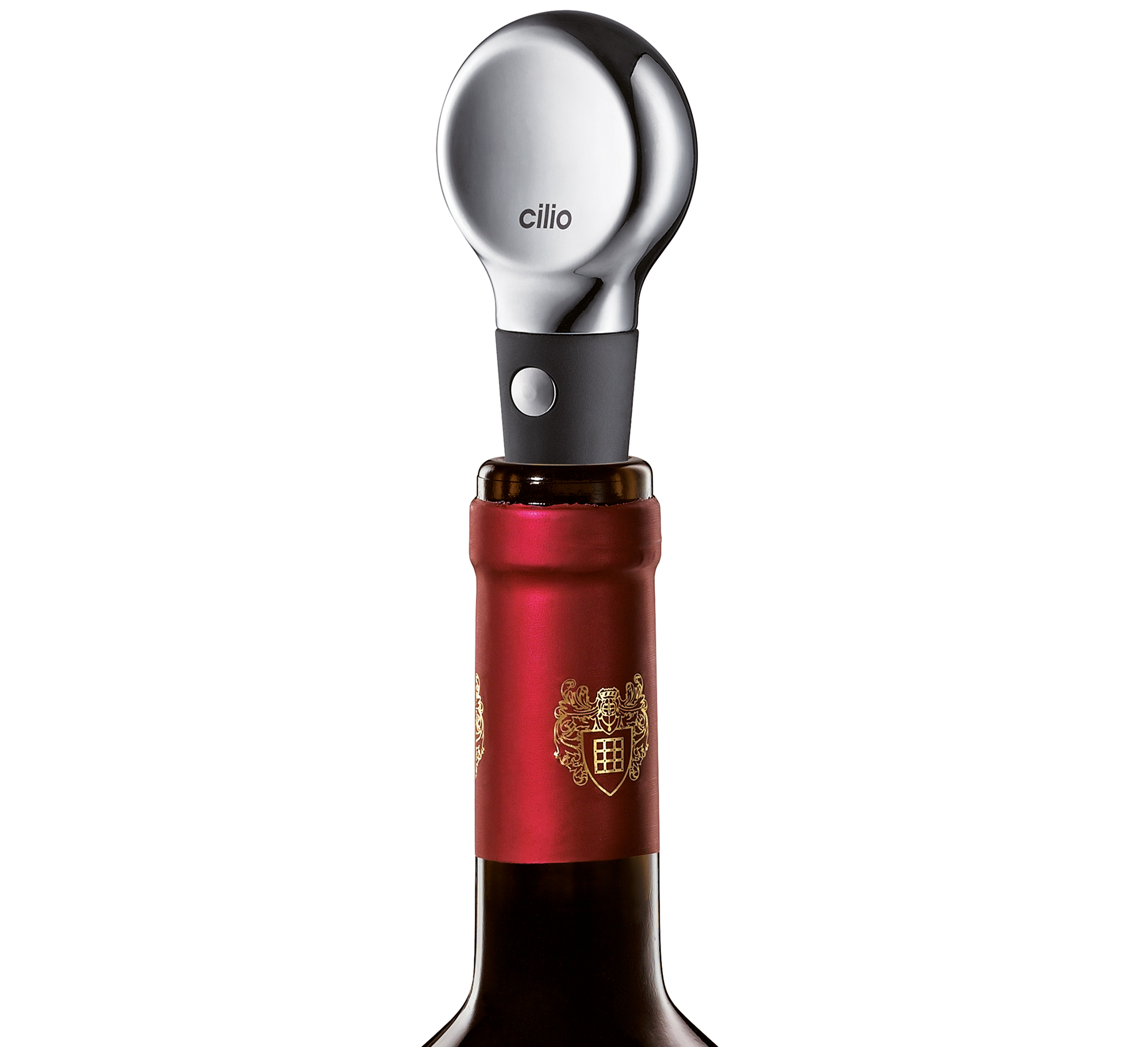 151497 Chromová zátka na lahev Rivera od CILIO (1)